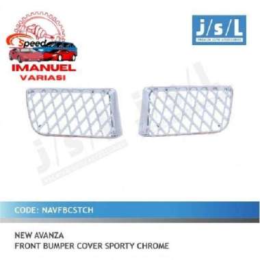 new!! Bumper Depan New Avanza 2008 2011 JSL Front Bumper Sporty Chrome
