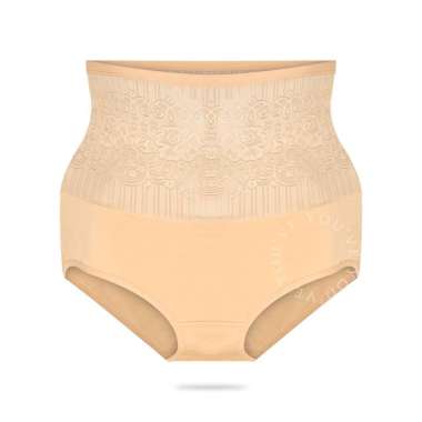 You've (YouHave) 3PCS Korset Celana Dalam Wanita CD Wanita Korset Maxi Pakaian Dalam Wanita 300035 M