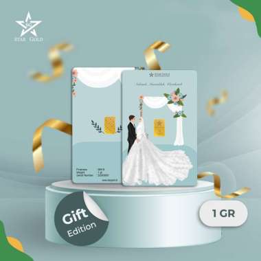 StarGold Logam Mulia Edisi Wedding 4 1 gram