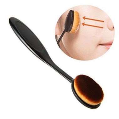Kuas Makeup - Kuas Brush Oval - Kuas Makeup Muka Brush