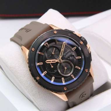 ALEXANDRE CHRISTIE AC6653 / AC 6653 ROSEGOLD GREY RUBBER ORIGINAL