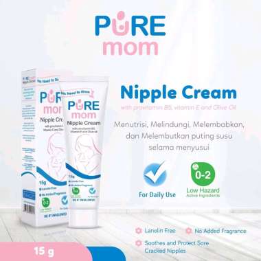 Pure Mom Nipple Cream 15gr - Krim Puting Lecet
