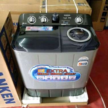 mesin cuci Sanken tw 927 hgy 2 tabung 8kg
