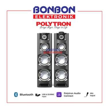 Diskon Polytron Active Speaker Bluetooth Pas-8E22 / Pas8E22 New