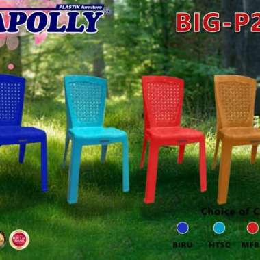 Kursi Napolly Big P211 211 Tebal Warna Jati