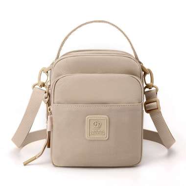 BOBO FASHION - Tas selempang wanita bobo 9064 nilon waterproof beige