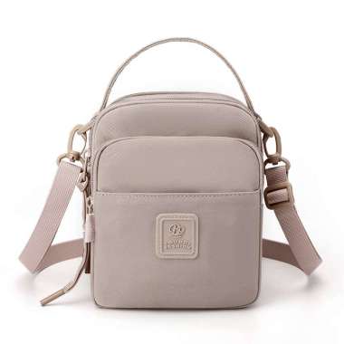 BOBO FASHION - Tas selempang wanita bobo 9064 nilon waterproof lilac