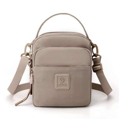 BOBO FASHION - Tas selempang wanita bobo 9064 nilon waterproof brown