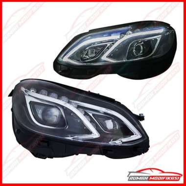 HEADLAMP - BENZ W212 E-CLASS 2012 - 2016 - EAGLEEYES - FACELIFT LOOK