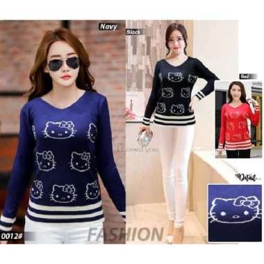 Baju Hello Kitty Bahan Rajut - 0012