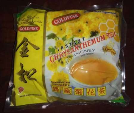 Teh Kembang Bunga Krisan / Chrysanthemum tea instant Goldpine / teh in