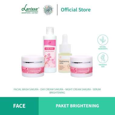 Paket Skincare Larissa - Special Bundling Paket Brightening