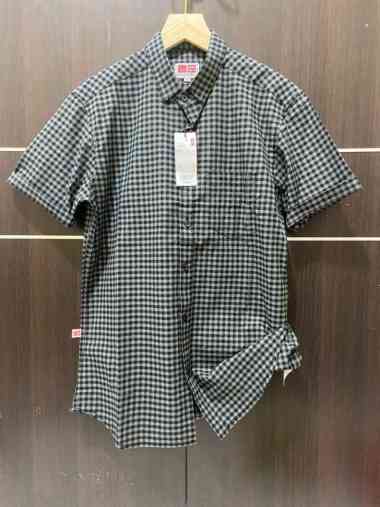 Kemeja Motif Pria Kemeja Flanel Pria Kemeja Pria Lengan Pendek M Flanel 8