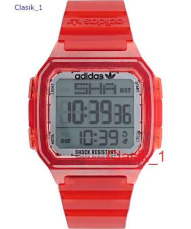 Original 100%!! Adidas AOST22051 ONE GMT Jam Tangan Pria Merah Garansi Resmi 1 Tahun