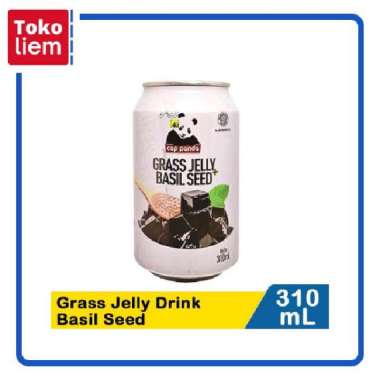 Panda Grass Jelly Drink Basil Seed 310mL