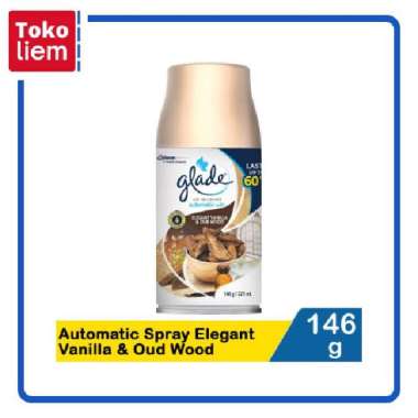 Glade Automatic Spray Refill Vanila & Oud Wood 146G