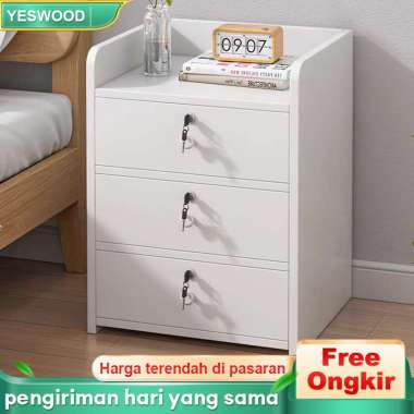 Meja Nakas Minimalis Meja Samping M 3 Laci