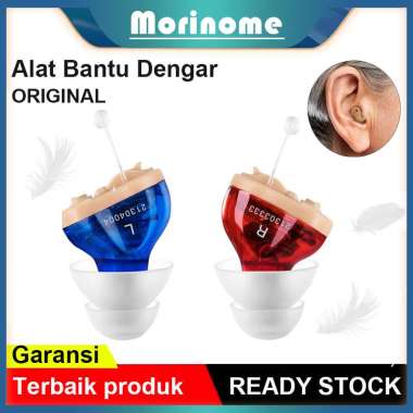 Alat Bantu Dengar Telinga Pendengar telinga kiri biru
