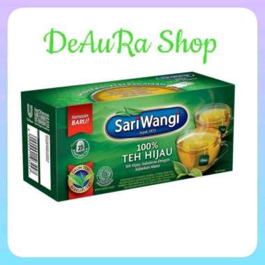 Promo Harga Sariwangi Teh Hijau 46 gr - Blibli