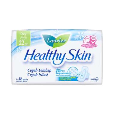 Promo Harga Laurier Healthy Skin Day Wing 22cm 18 pcs - Blibli