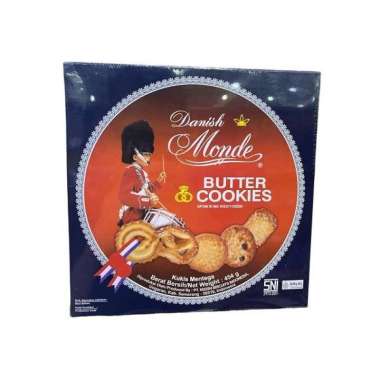 Promo Harga Monde Butter Cookies 454 gr - Blibli