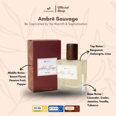 Bathaholic - Parfum Ambré Sauvage 50ml