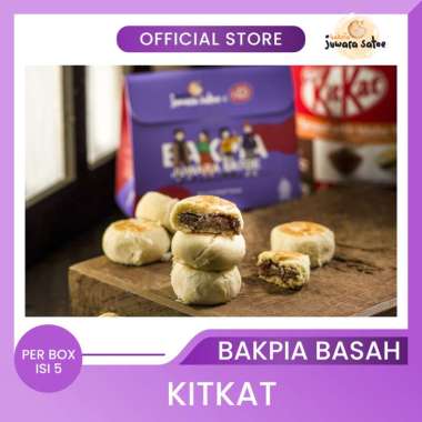 [ ISI 5 ] BAKPIA BASAH KITKAT - JUWARA SATOE KHAS JOGJA