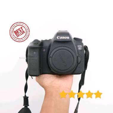 Camera Kamera DSLR SLR Canon Eos 6D Body Only For Wifi Hitam Murah