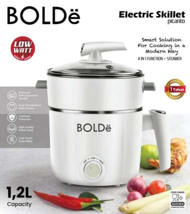 Bolde Electric Skillet Picanto / Multi Cooker Bolde Electric Skillet Picanto 1,2 Liter