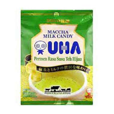 UHA Permen Rasa Susu 103 g Isi 23 Butir / Bag Matcha