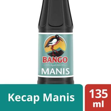 Bango Kecap Manis 135ml - Bangau Kecap Manis Botol