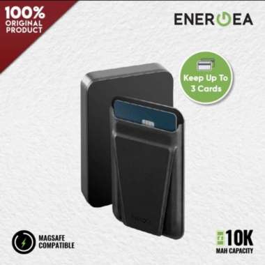 Powerbank 5000 / 10000 mAh Magsafe Wallet Card - Energea MagWallet 5000mAh