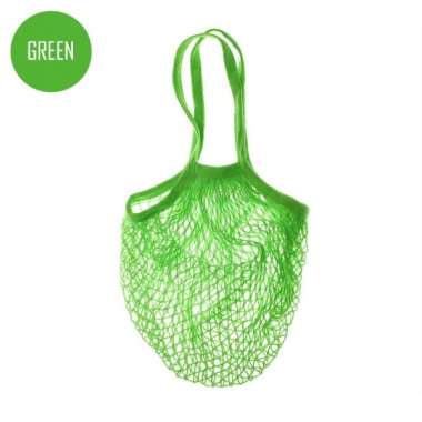 Tote Bag Jala Tas Belanja Pasar Sayur Buah Jaring Reusable Green