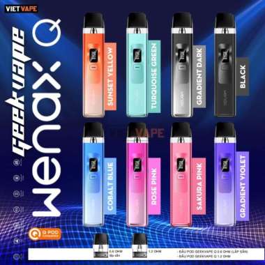 Wenax Q Pod Kit Authen Gradient Dark