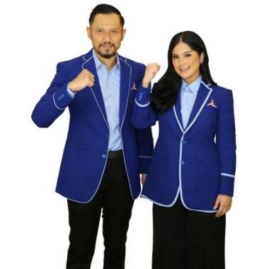 TERBARU JAS PARTAI DEMOKRAT CEWEK / JAS DEMOKRAT MURAH / JAS AHY - XXL