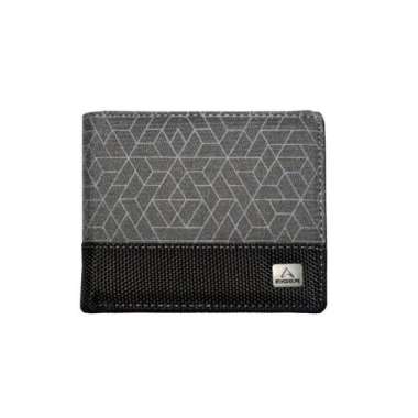 Eiger Dompet Pria Geometrica Wallet - Black Grey