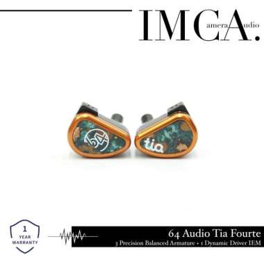 64 Audio Tia Fourte / 64Audio Tia Fourte 3 Precision BA 1 DD Earphone