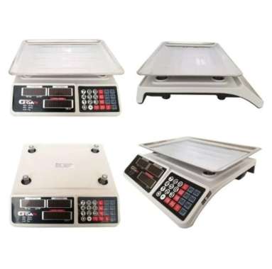 GIGAN - Timbangan Buah Digital 40kg / Timbangan Dapur Double LED Display