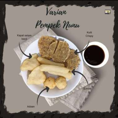 Pempek Wong Palembang Asli Ikan Tenggiri Lenjer