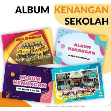 Cetak Print Custom MURAH Buku Kenengan Sekolah, Album Kenangan Sekolah, Majalah Sekolah, Yearbook