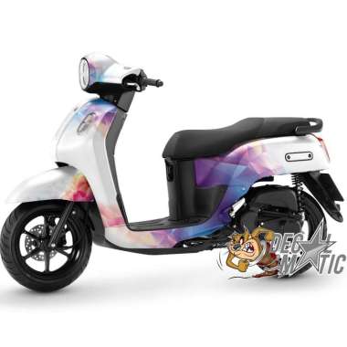 Decal Fazzio Full Body - Stiker Motor FAzio Full body Striping Sticker Variasi Yamaha Fazio - Aurora