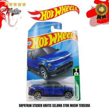 Hot Wheels Hot Wheels Silverado EV RST Pickup Biru