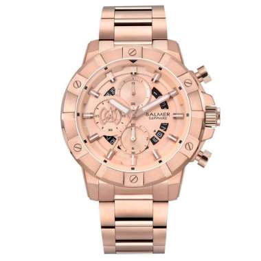Jam Tangan Pria Balmer 8813 Saphire Glass rosegold