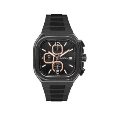 Jam Tangan Pria Christ Verra 920362G-16 BLK Original
