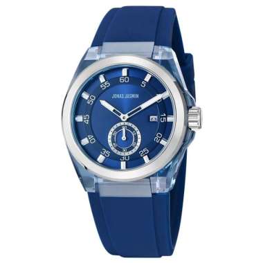 Jam Tangan Unisex Jonas Jasmin 5319 Original Biru