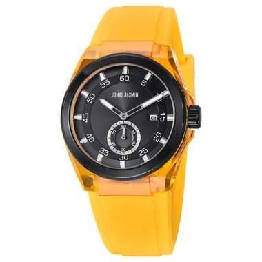 Jam Tangan Unisex Jonas Jasmin 5319 Original Kuning