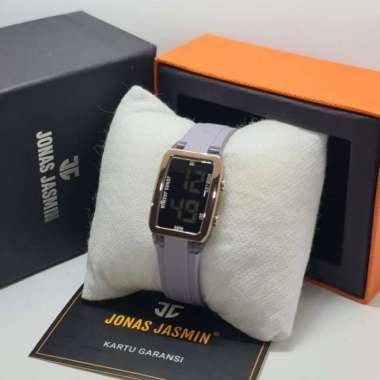 Jam Tangan Wanita Jonas Jasmin 2248 Digital-Hitam Ungu