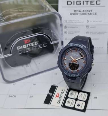 Jam Tangan Wanita Digitec 4082 Dual Time DG4082 Biru