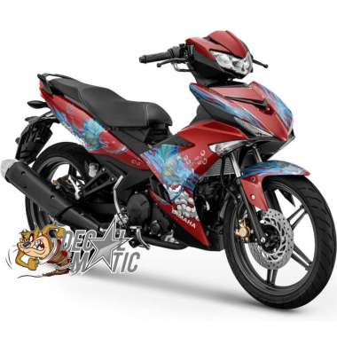 Sticker Full Body MX KING 150 Decal Motor Yamaha Jupiter MX 135 OLD/NEW - MX KING 150 Full Body - Cu
