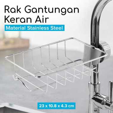 Stouge Rak Gantungan Barang Keran Air Peralatan Dapur
